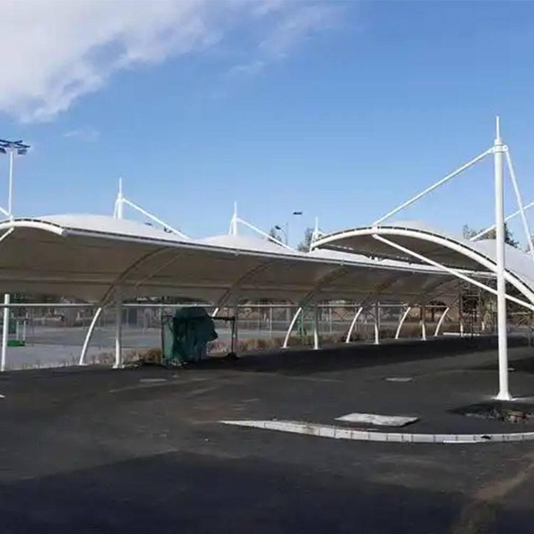 通辽膜结构电动车棚