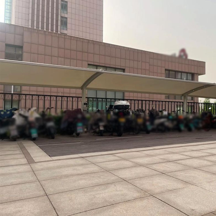 通辽膜结构电动车棚